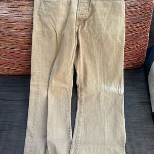 Loomstate casual tan pants